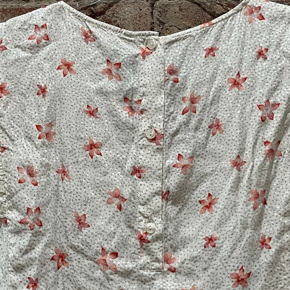 Rebecca Taylor Silk Blend Ruched Short Sleeve Top Size 2 - Picture 6 of 7